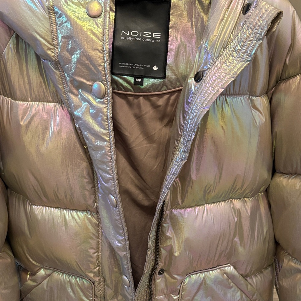 Noize Women's Iridescent Puffer Jacket